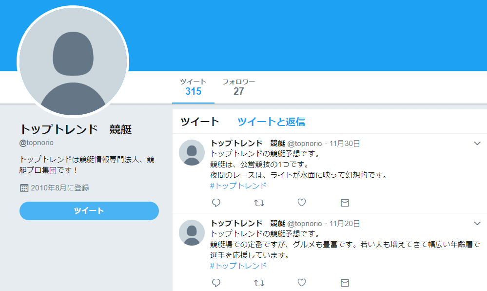 トップトレンド ツイッター