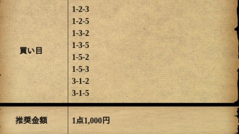ボートパイレーツ無料予想検証2レース目