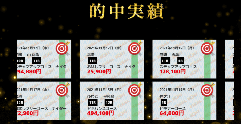 ファイナルボートの予想情報