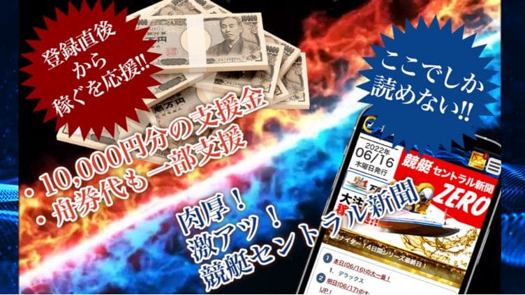 競艇セントラルが公開する独自のコラム新聞がある