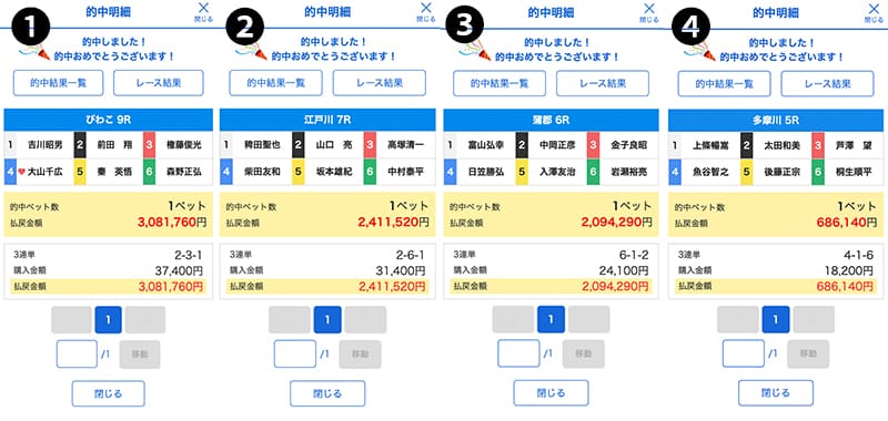 マリンボート捏造画像