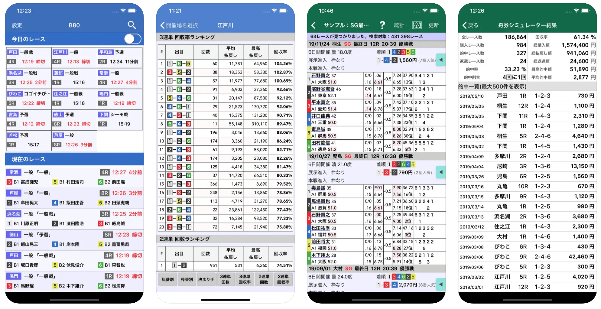 ボートレース検索アプリ B80