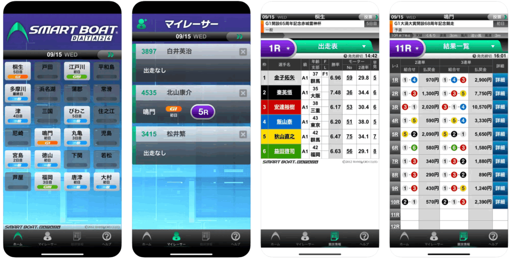 SMART BOAT DATA24 アプリ